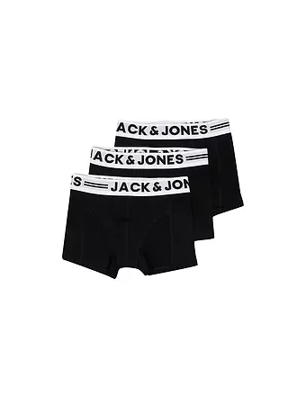 JACK & JONES | Pants pour garçon, lot de 3 | schwarz